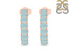 Blue Chalcedony Hoop Earring BLX-RDE-975.