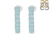 Blue Chalcedony Hoop Earring BLX-RDE-975.
