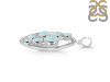 Blue Chalcedony Pendant BLX-RDP-33.