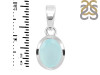Blue Chalcedony Pendant BLX-RDP-380.