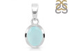 Blue Chalcedony Pendant BLX-RDP-380.