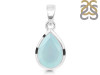 Blue Chalcedony Pendant BLX-RDP-470.