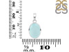 Blue Chalcedony Pendant BLX-RDP-471.