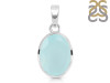 Blue Chalcedony Pendant BLX-RDP-471.