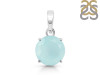 Blue Chalcedony Pendant BLX-RDP-485.