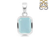 Blue Chalcedony Pendant BLX-RDP-738.