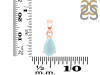 Blue Chalcedony Pendant BLX-RDP-757.