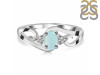 Blue Chalcedony & White Topaz Ring BLX-RDR-2631.
