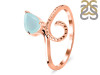 Blue Chalcedony Ring BLX-RDR-3.