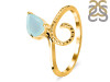 Blue Chalcedony Ring BLX-RDR-3.