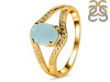 Blue Chalcedony Ring BLX-RDR-9.