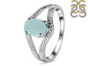 Blue Chalcedony Ring BLX-RDR-9.