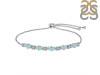 Blue Chalcedony Bracelet BLX-RDB-135.