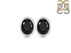 Black Tourmaline Stud Earring BLS-RDE-1370.