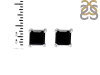 Black Tourmaline Stud Earring BLS-RDE-1373.