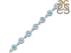 Blue Topaz Bracelet BTZ-RDB-116-CUT.
