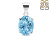 Blue Topaz Pendant BTZ-1-10