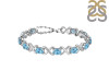 Blue Topaz Bracelet BTZ-RDB-1-A.