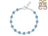 Blue Topaz Bracelet BTZ-RDB-115-CUT.