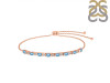 Blue Topaz Bracelet BTZ-RDB-130.