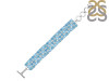 Blue Topaz Bracelet BTZ-RDB-92-CUT.