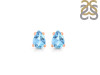 Blue Topaz Stud Earring BTZ-RDE-1174.