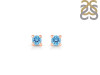 Blue Topaz Stud Earring BTZ-RDE-1296.