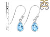 Blue Topaz Earring BTZ-RDE-1317.