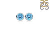 Blue Topaz Stud Earring BTZ-RDE-1375.