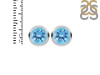 Blue Topaz Stud Earring BTZ-RDE-1244.