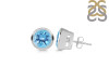 Blue Topaz Stud Earring BTZ-RDE-1244.