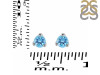 Blue Topaz Stud Earring BTZ-RDE-1517.