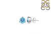 Blue Topaz Stud Earring BTZ-RDE-1564.