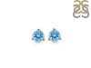 Blue Topaz Stud Earring BTZ-RDE-1566.