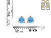 Blue Topaz Stud Earring BTZ-RDE-1566.