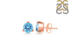 Blue Topaz Stud Earring BTZ-RDE-1567.