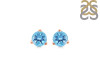 Blue Topaz Stud Earring BTZ-RDE-1568.