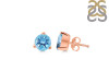 Blue Topaz Stud Earring BTZ-RDE-1568.