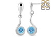 Blue Topaz Earring BTZ-RDE-18.