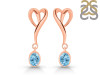 Blue Topaz Earring BTZ-RDE-447.