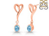 Blue Topaz Earring BTZ-RDE-447.