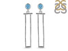 Blue Topaz Earring BTZ-RDE-614.