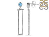 Blue Topaz Earring BTZ-RDE-614.