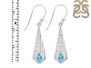 Blue Topaz Earring BTZ-RDE-637.