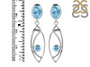 Blue Topaz Earring BTZ-RDE-645.