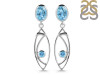 Blue Topaz Earring BTZ-RDE-645.