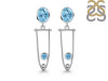 Blue Topaz Earring BTZ-RDE-646.