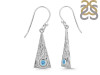 Blue Topaz Earring BTZ-RDE-647.