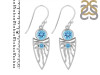 Blue Topaz Earring BTZ-RDE-649.
