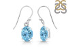 Blue Topaz Earring BTZ-RDE-673.